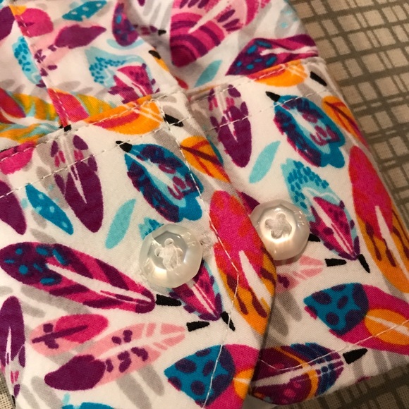 TR Premium Multi Color Feather Quill Print Medium - Picture 3 of 3